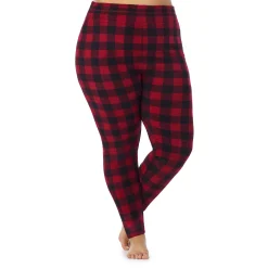 Online Fleecewear With Stretch Legging PLUS Women Plus Size|Bottoms