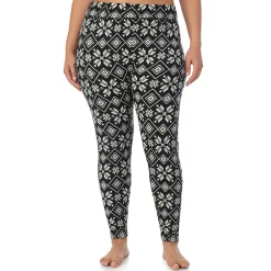 Online Fleecewear With Stretch Legging PLUS Women Plus Size|Bottoms