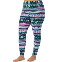Online Fleecewear With Stretch Legging PLUS Women Plus Size|Bottoms