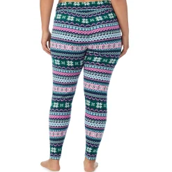 Online Fleecewear With Stretch Legging PLUS Women Plus Size|Bottoms