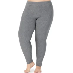 Online Fleecewear With Stretch Legging PLUS Women Plus Size|Bottoms