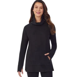 Sale Fleecewear With Stretch Long Sleeve Tunic Women Lounge|Long Sleeves