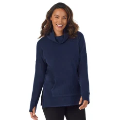 Sale Fleecewear With Stretch Long Sleeve Tunic Women Lounge|Long Sleeves