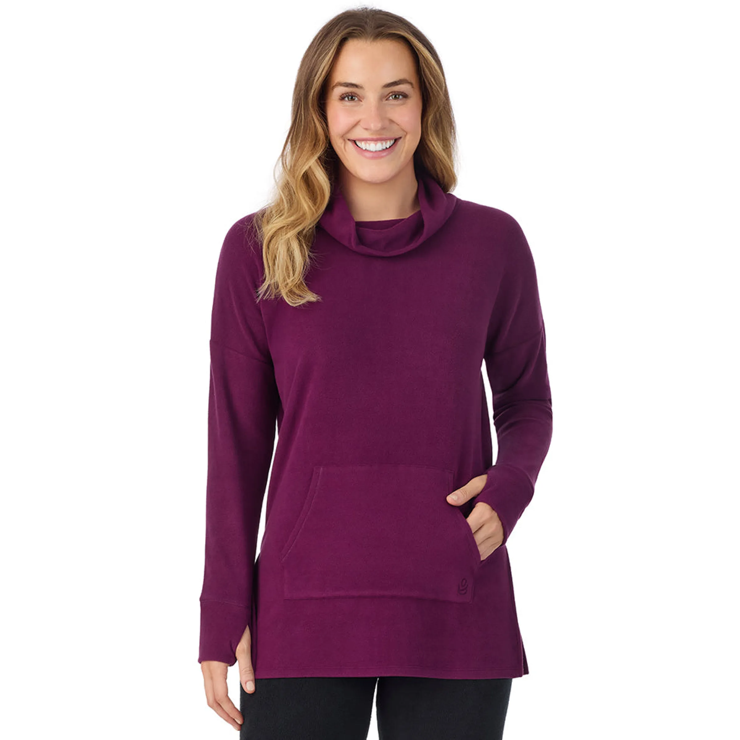 Sale Fleecewear With Stretch Long Sleeve Tunic Women Lounge|Long Sleeves