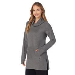 Sale Fleecewear With Stretch Long Sleeve Tunic Women Lounge|Long Sleeves
