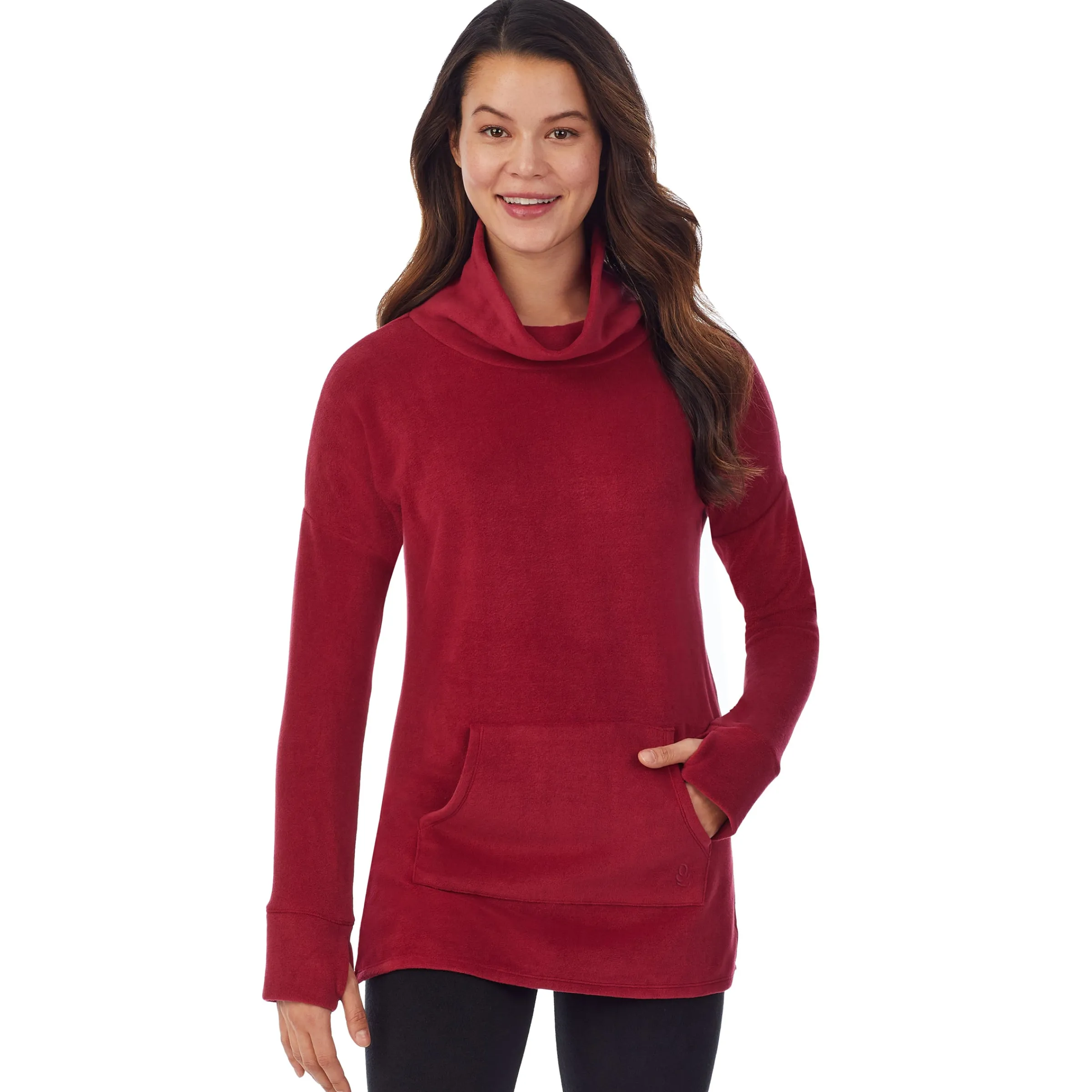 Sale Fleecewear With Stretch Long Sleeve Tunic Women Lounge|Long Sleeves