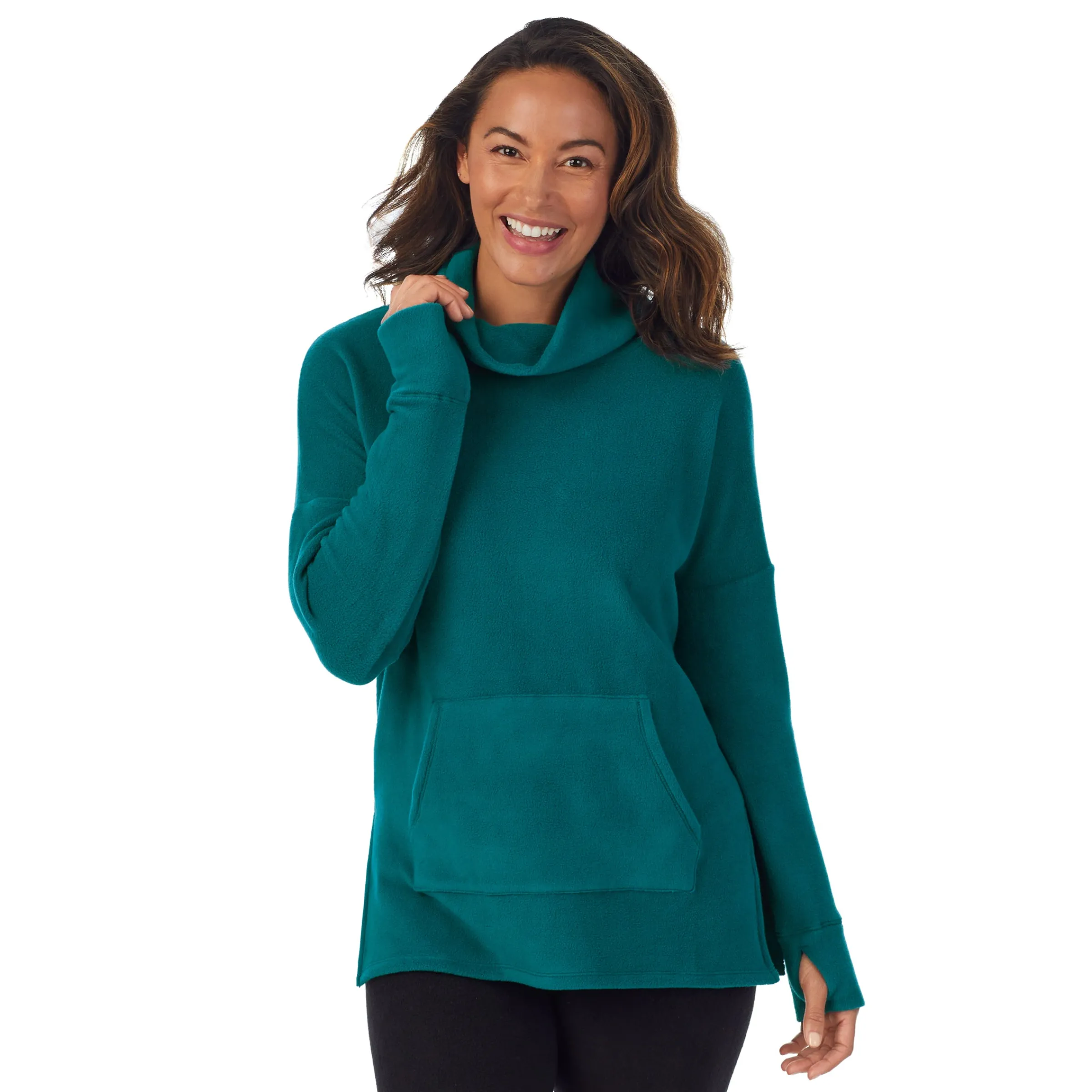 Sale Fleecewear With Stretch Long Sleeve Tunic Women Lounge|Long Sleeves