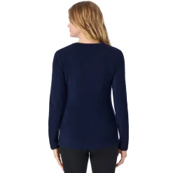 Outlet Fleecewear With Stretch Long Sleeve Crew Women Long Sleeves