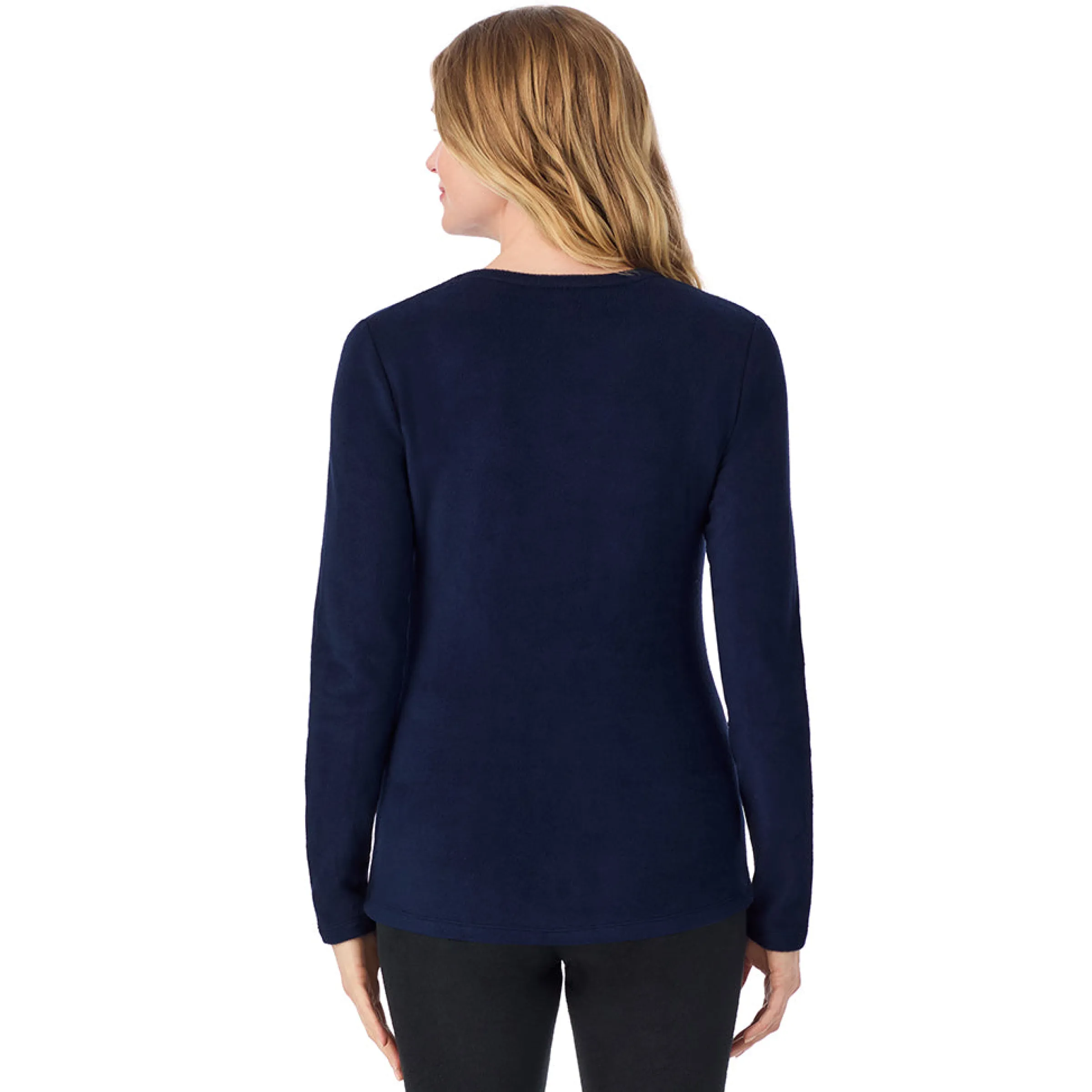 Outlet Fleecewear With Stretch Long Sleeve Crew Women Long Sleeves