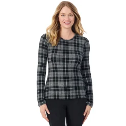 Outlet Fleecewear With Stretch Long Sleeve Crew Women Long Sleeves