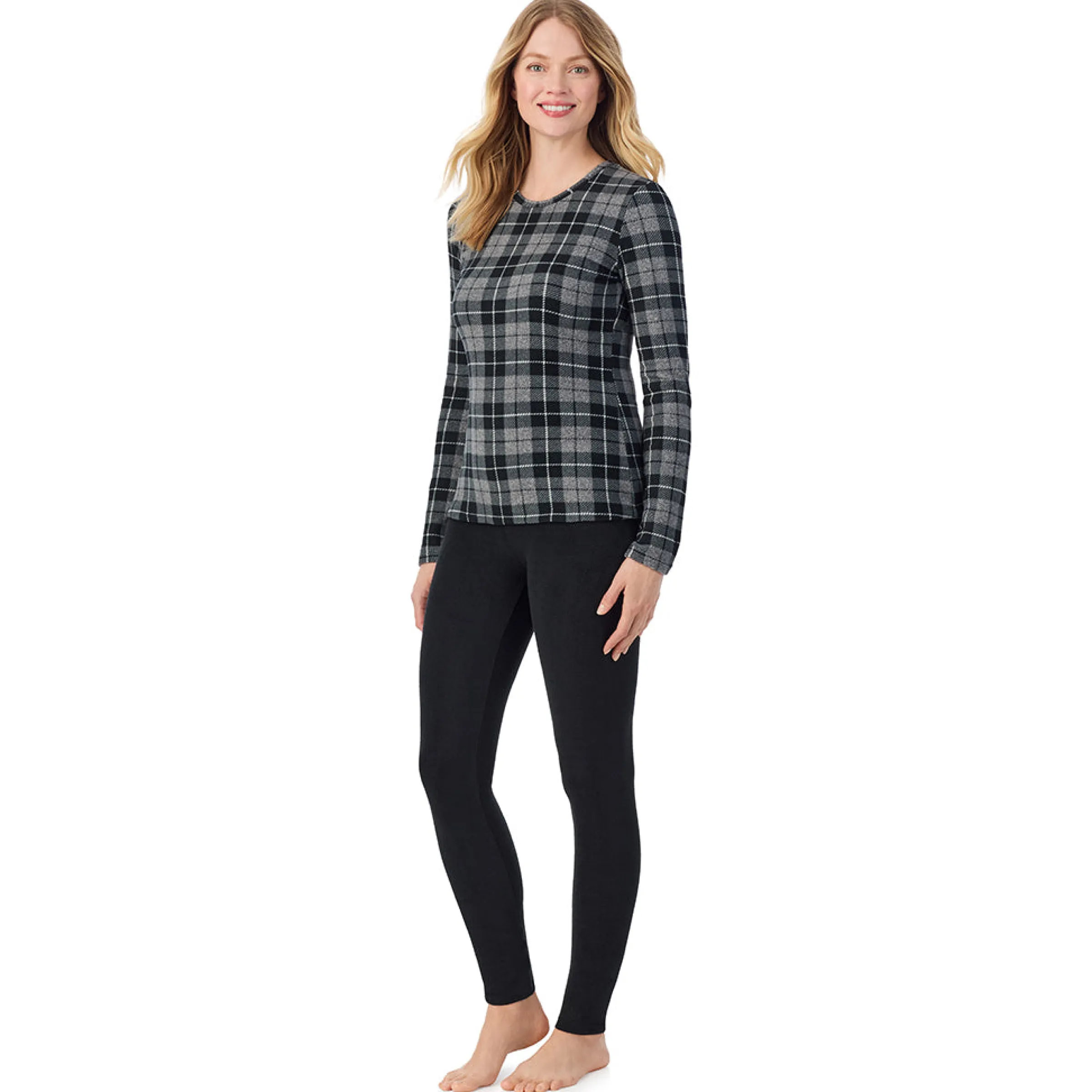 Outlet Fleecewear With Stretch Long Sleeve Crew Women Long Sleeves