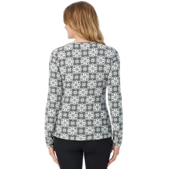 Outlet Fleecewear With Stretch Long Sleeve Crew Women Long Sleeves