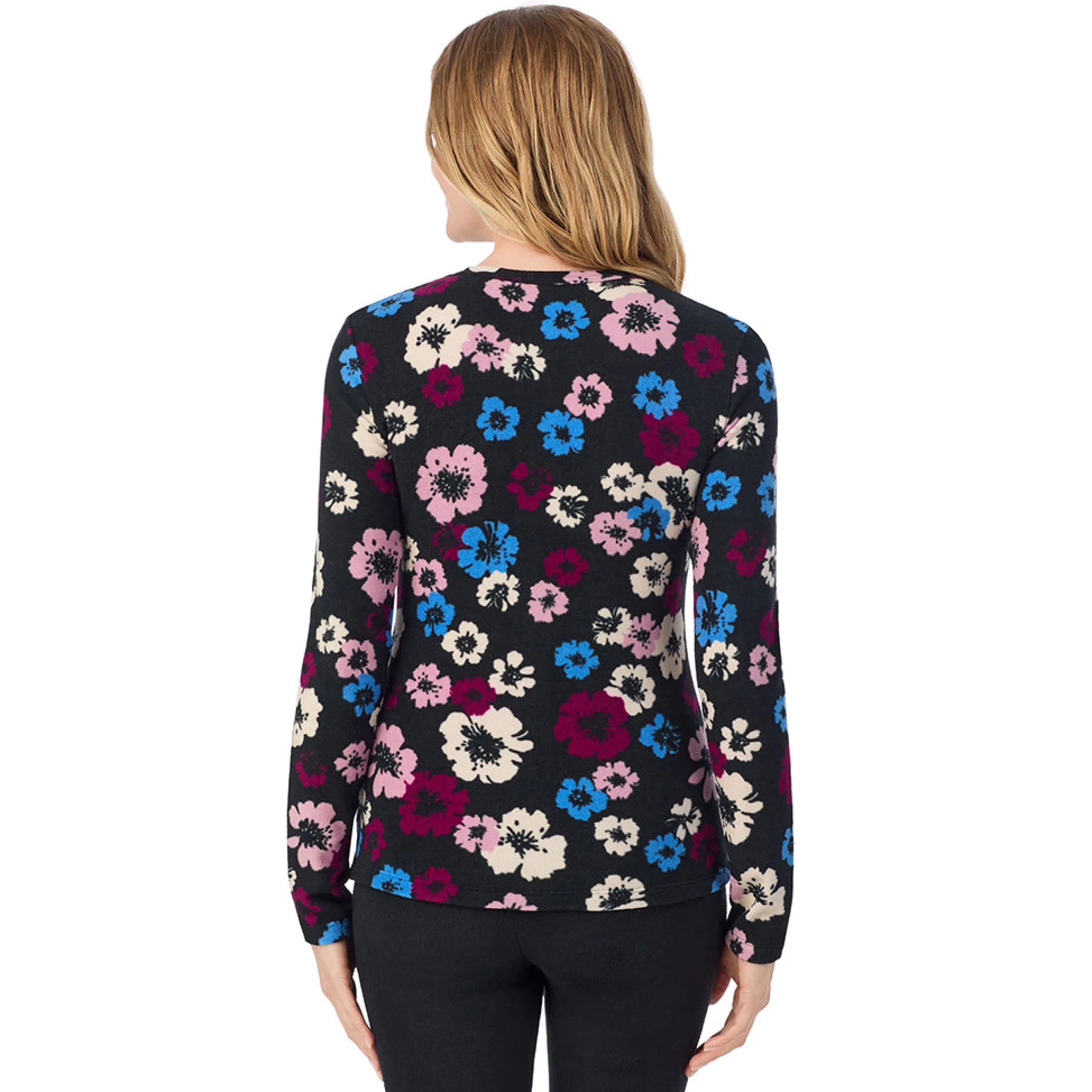 Outlet Fleecewear With Stretch Long Sleeve Crew Women Long Sleeves