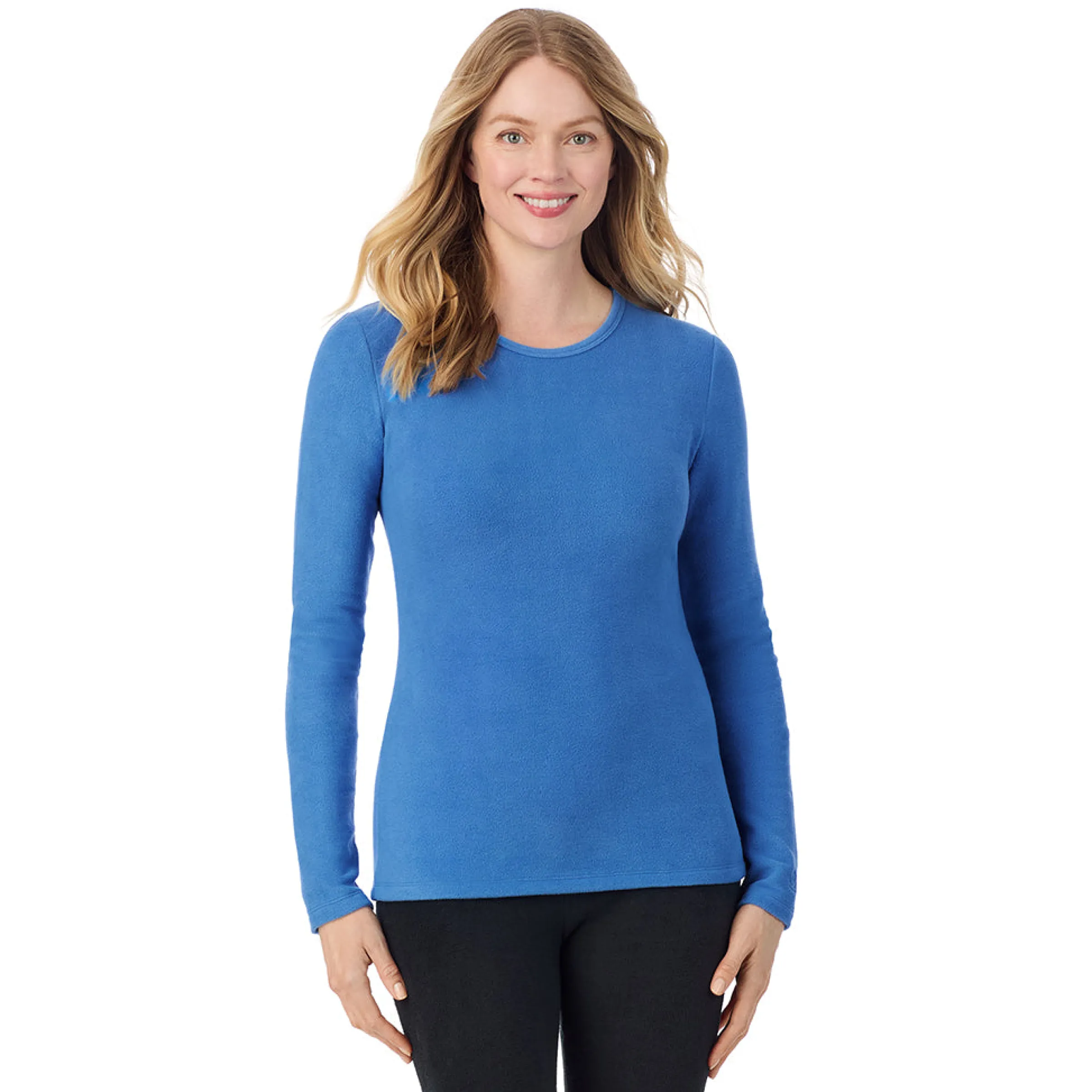 Outlet Fleecewear With Stretch Long Sleeve Crew Women Long Sleeves