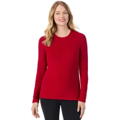 Outlet Fleecewear With Stretch Long Sleeve Crew Women Long Sleeves