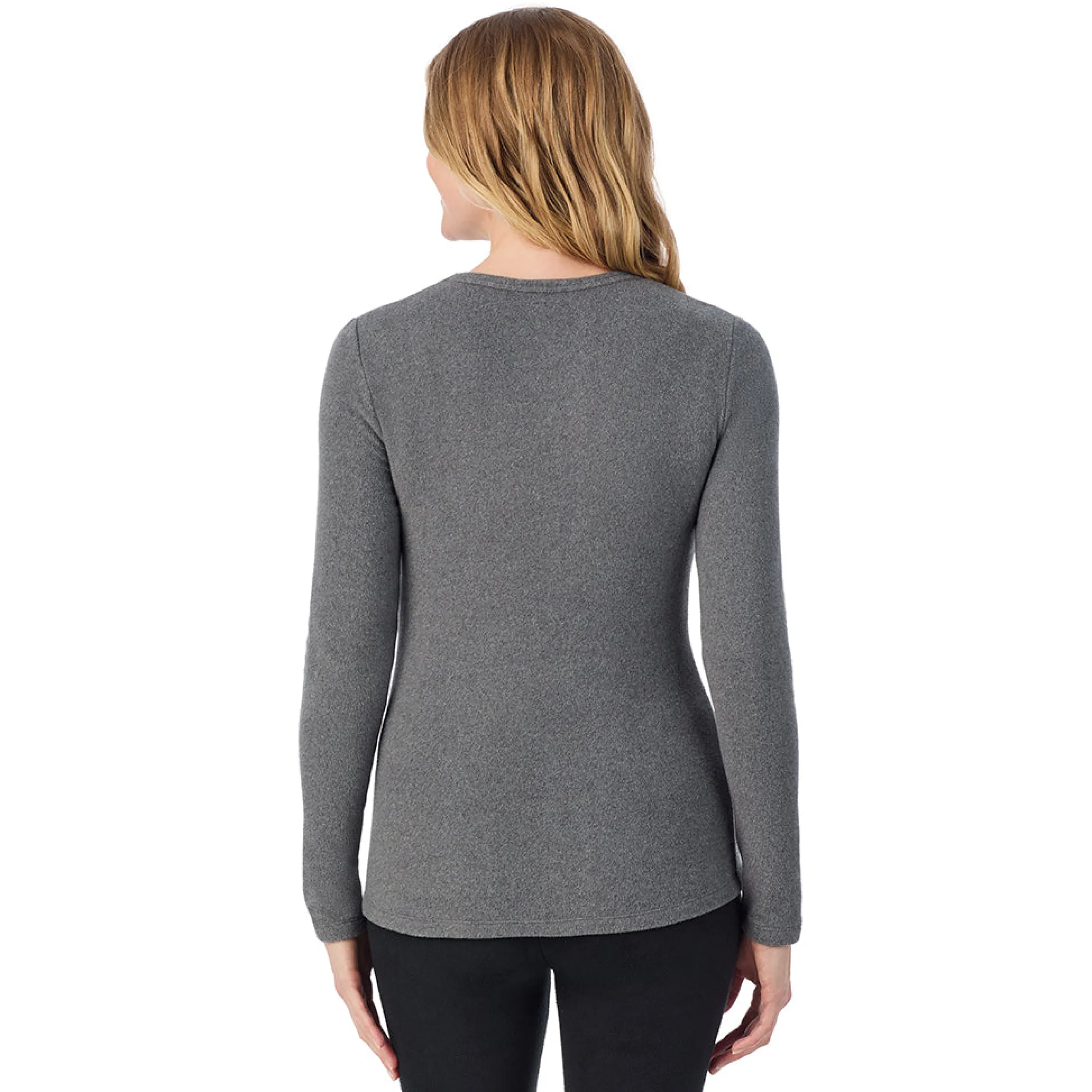 Outlet Fleecewear With Stretch Long Sleeve Crew Women Long Sleeves
