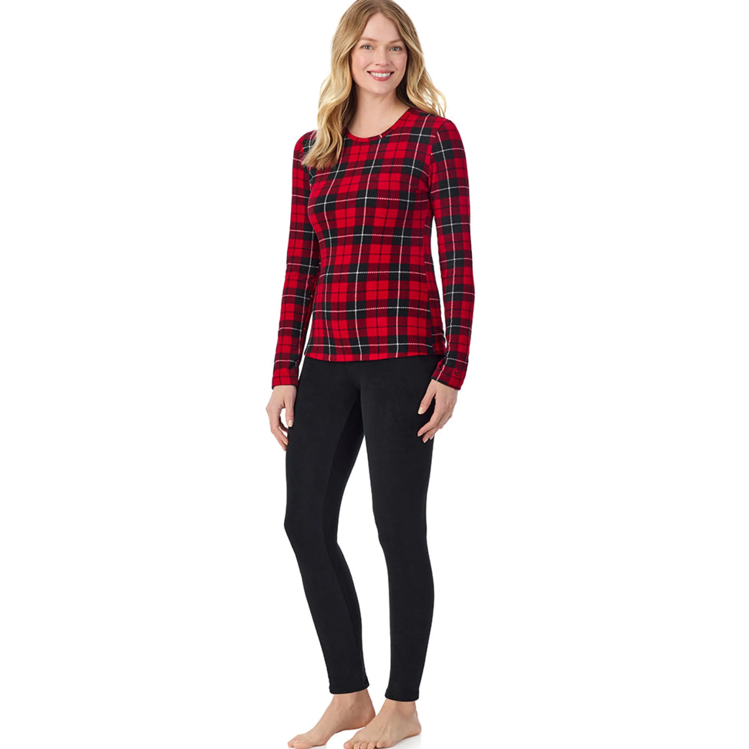 Outlet Fleecewear With Stretch Long Sleeve Crew Women Long Sleeves