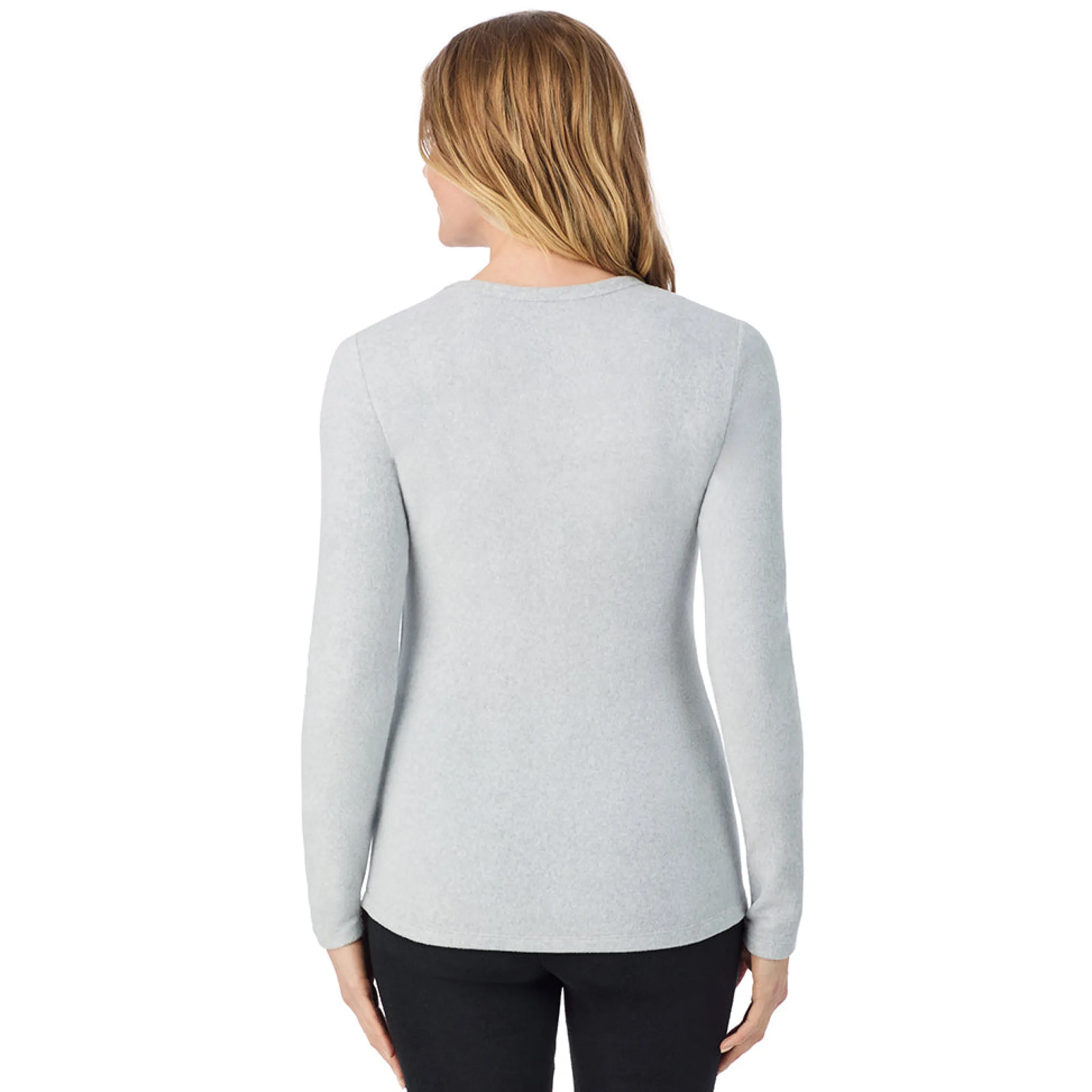 Outlet Fleecewear With Stretch Long Sleeve Crew Women Long Sleeves
