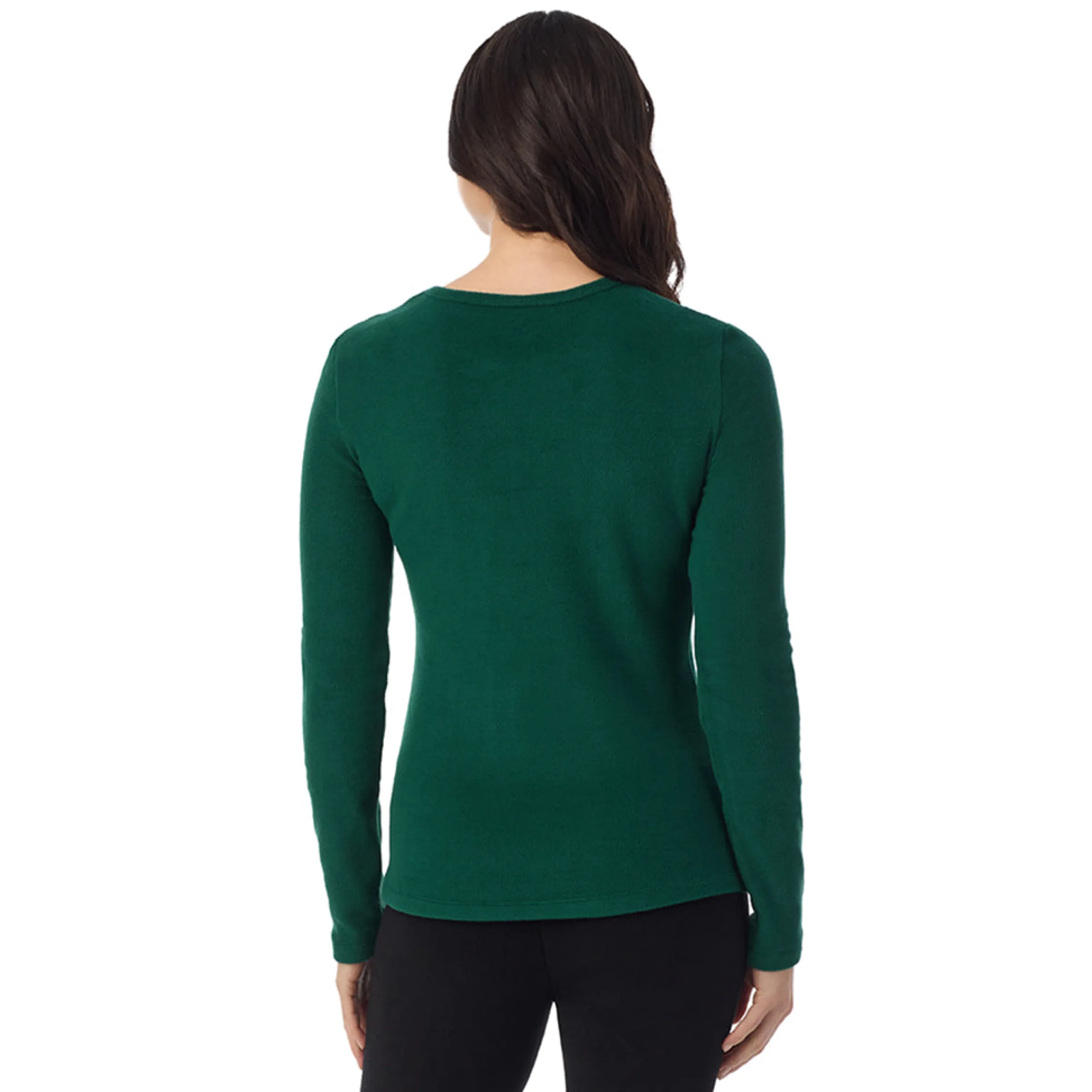 Outlet Fleecewear With Stretch Long Sleeve Crew Women Long Sleeves