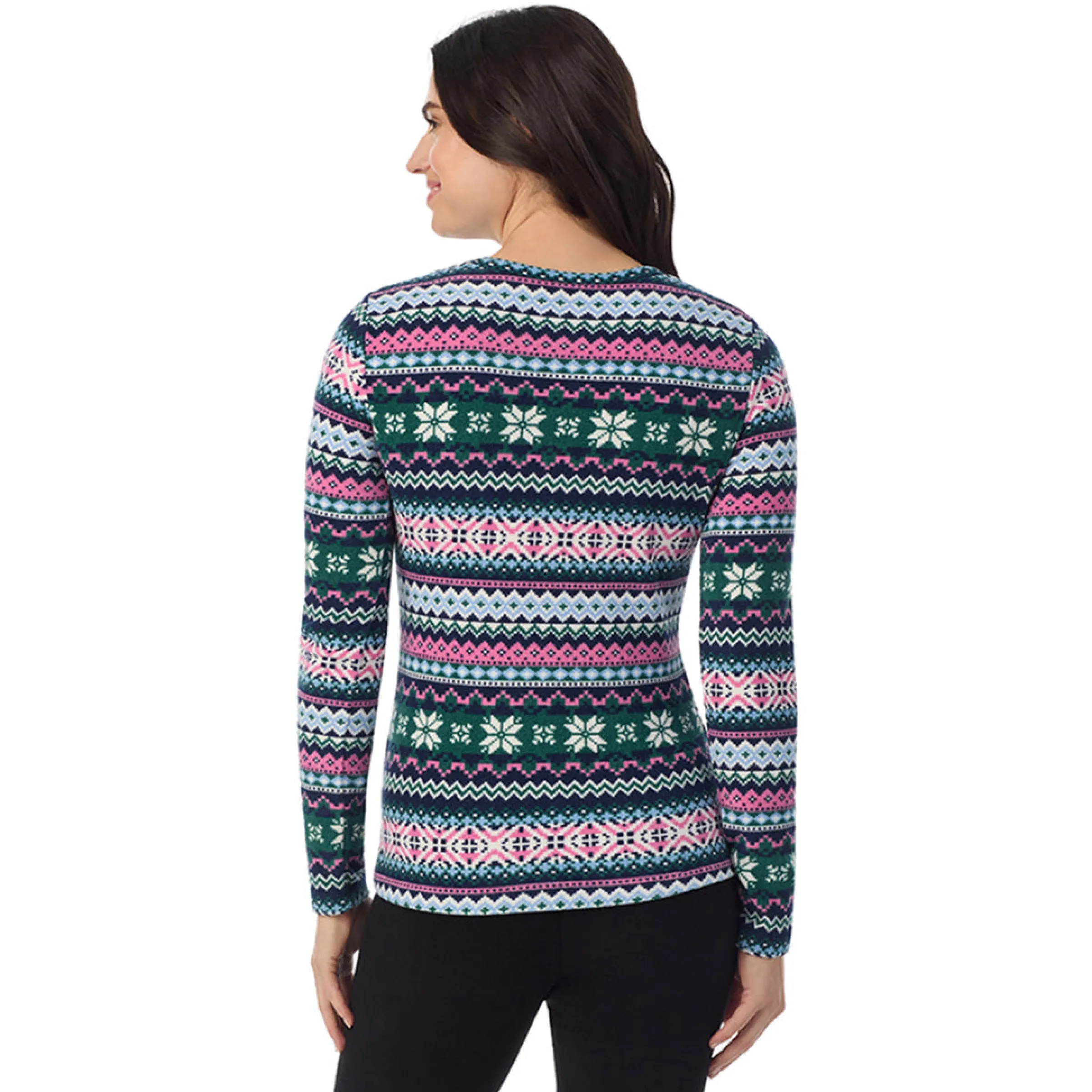 Outlet Fleecewear With Stretch Long Sleeve Crew Women Long Sleeves