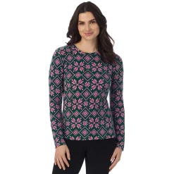 Outlet Fleecewear With Stretch Long Sleeve Crew Women Long Sleeves
