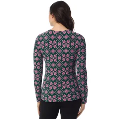 Outlet Fleecewear With Stretch Long Sleeve Crew Women Long Sleeves
