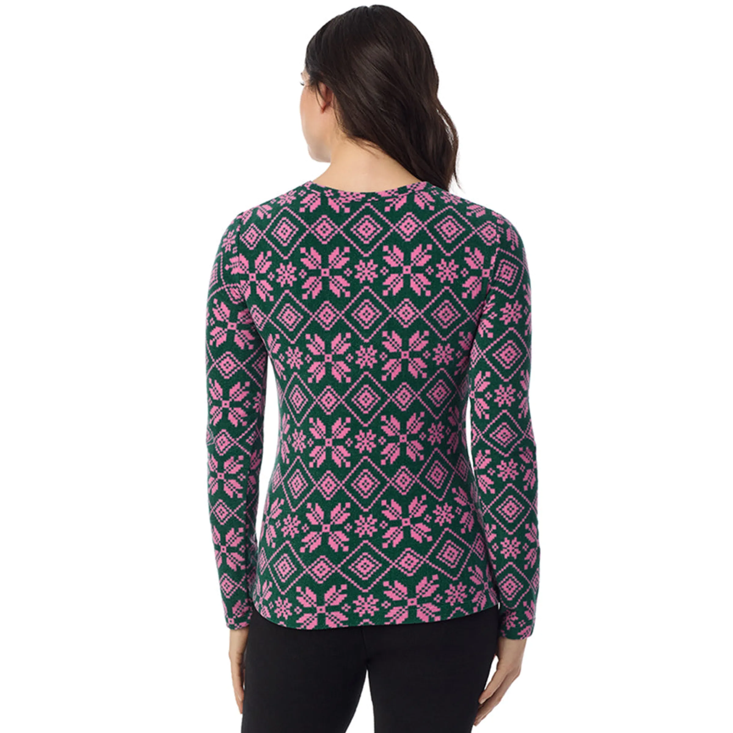 Outlet Fleecewear With Stretch Long Sleeve Crew Women Long Sleeves