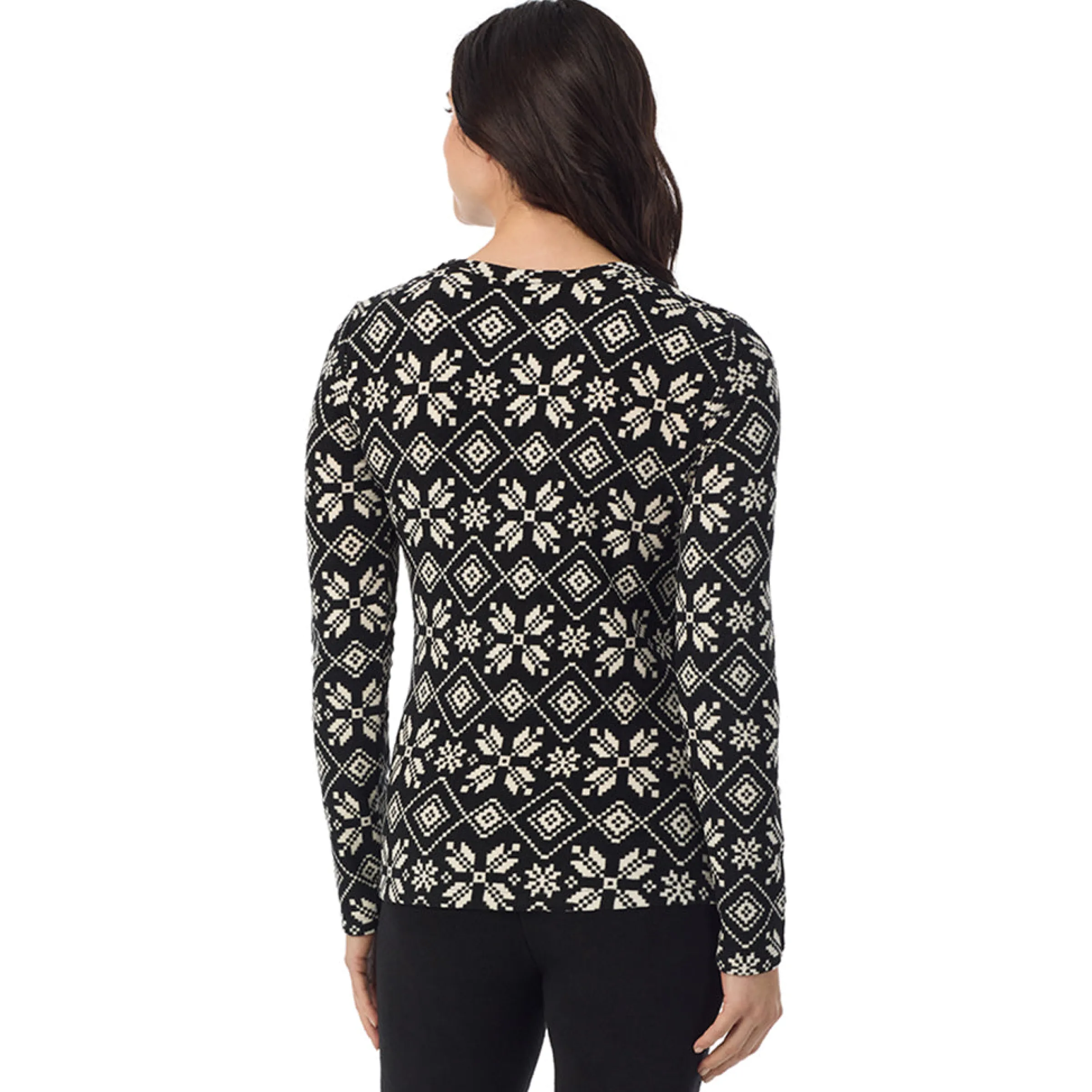 Outlet Fleecewear With Stretch Long Sleeve Crew Women Long Sleeves