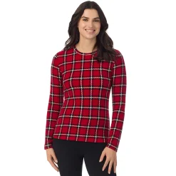 Outlet Fleecewear With Stretch Long Sleeve Crew Women Long Sleeves