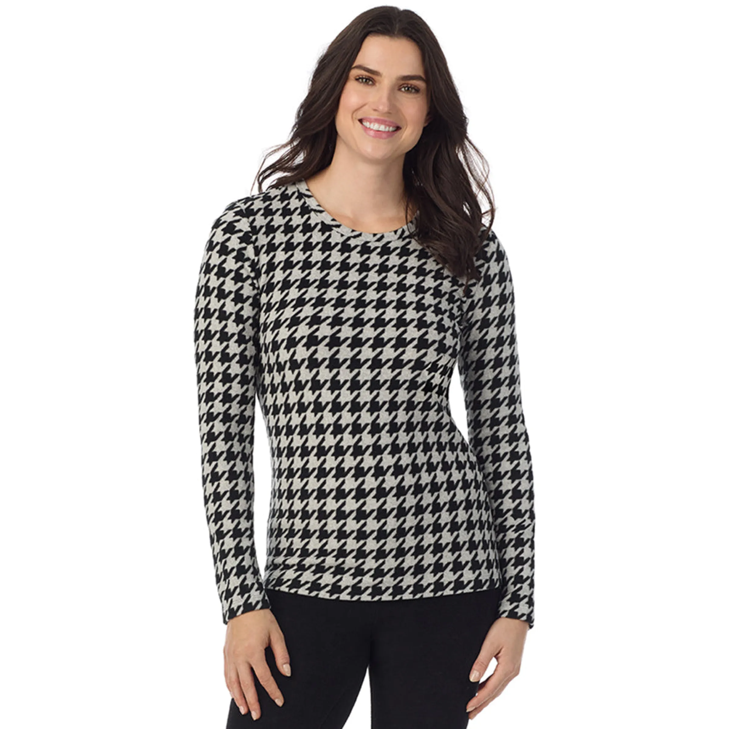 Outlet Fleecewear With Stretch Long Sleeve Crew Women Long Sleeves