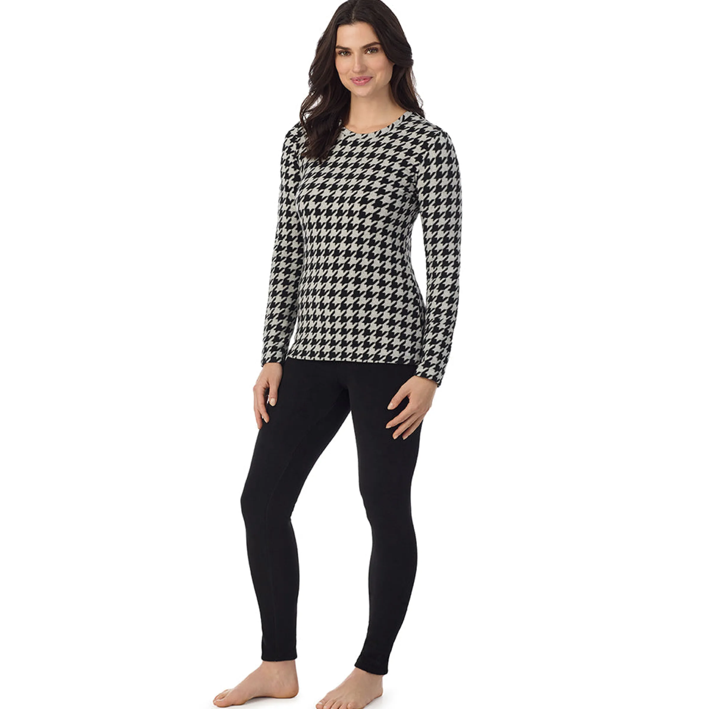 Outlet Fleecewear With Stretch Long Sleeve Crew Women Long Sleeves