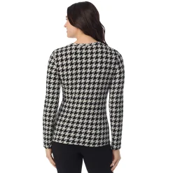 Outlet Fleecewear With Stretch Long Sleeve Crew Women Long Sleeves