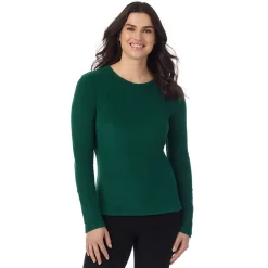 Outlet Fleecewear With Stretch Long Sleeve Crew Women Long Sleeves