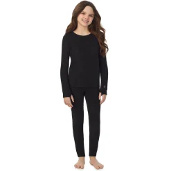 Best Girls Fleecewear With Stretch 2 pc. Long Sleeve Crew & Legging Set Kids Girls Sets