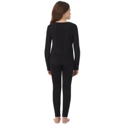 Best Girls Fleecewear With Stretch 2 pc. Long Sleeve Crew & Legging Set Kids Girls Sets