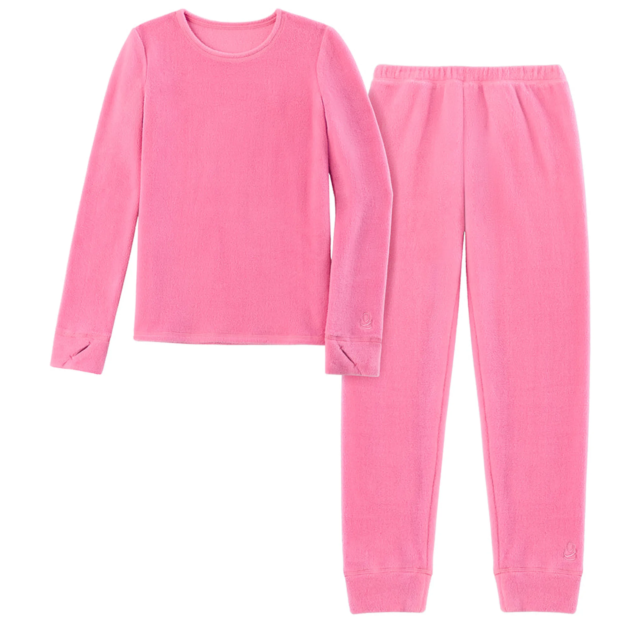 Best Girls Fleecewear With Stretch 2 pc. Long Sleeve Crew & Legging Set Kids Girls Sets