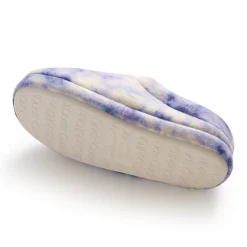 New Girls Printed Tie Dye Fleece Clog Slipper Slippers
