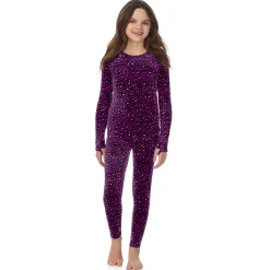 Outlet Girls Proplush Velour 2pc. Long Sleeve Crew & Pant Set Kids Girls Sets