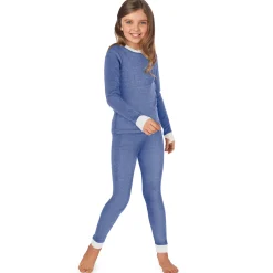 Online Girls Thermal 2 pc. Long Sleeve Crew & Pant Set Kids Girls Sets