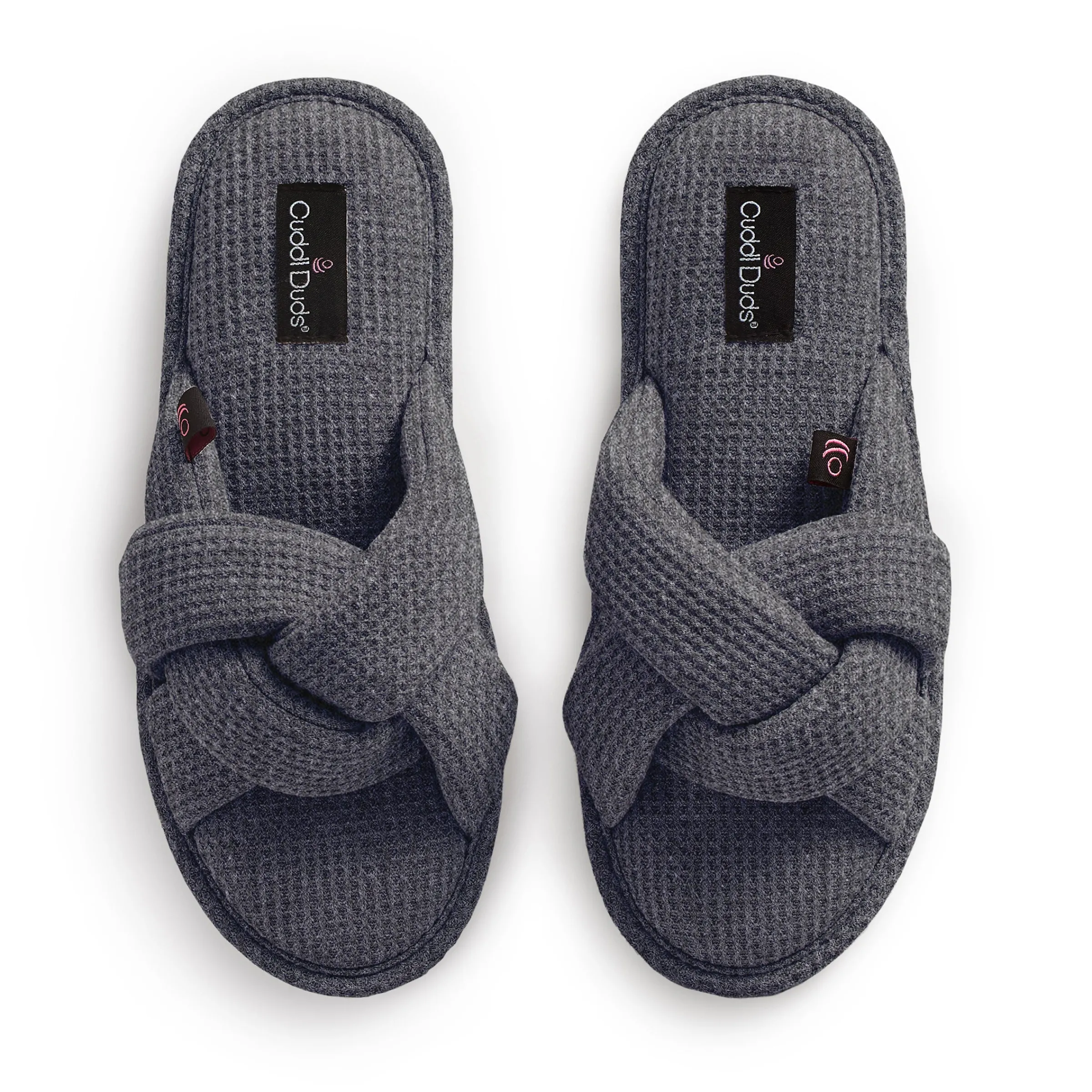 Hot Heather Waffle Braid Slide Slipper Women Slippers|Women's Accessories