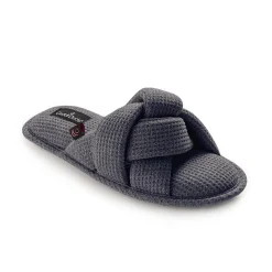 Hot Heather Waffle Braid Slide Slipper Women Slippers|Women's Accessories