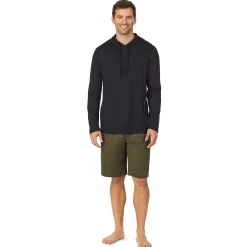 Best Mens Far-Infrared Enhance Sleep Hoodie Sleepwear|Tops