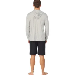 Best Mens Far-Infrared Enhance Sleep Hoodie Sleepwear|Tops