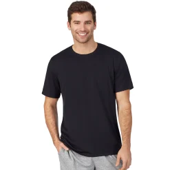 Online Mens Far-Infrared Enhance Sleep Short Sleeve Crew Neck Top Sleepwear|Tops