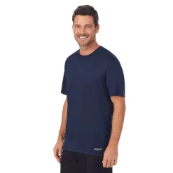 Online Mens Far-Infrared Enhance Sleep Short Sleeve Crew Neck Top Sleepwear|Tops