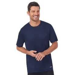 Online Mens Far-Infrared Enhance Sleep Short Sleeve Crew Neck Top Sleepwear|Tops