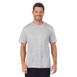 Online Mens Far-Infrared Enhance Sleep Short Sleeve Crew Neck Top Sleepwear|Tops