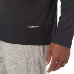 Online Mens Far-Infrared Enhance Sleep Long Sleeve V-Neck Top Sleepwear|Tops