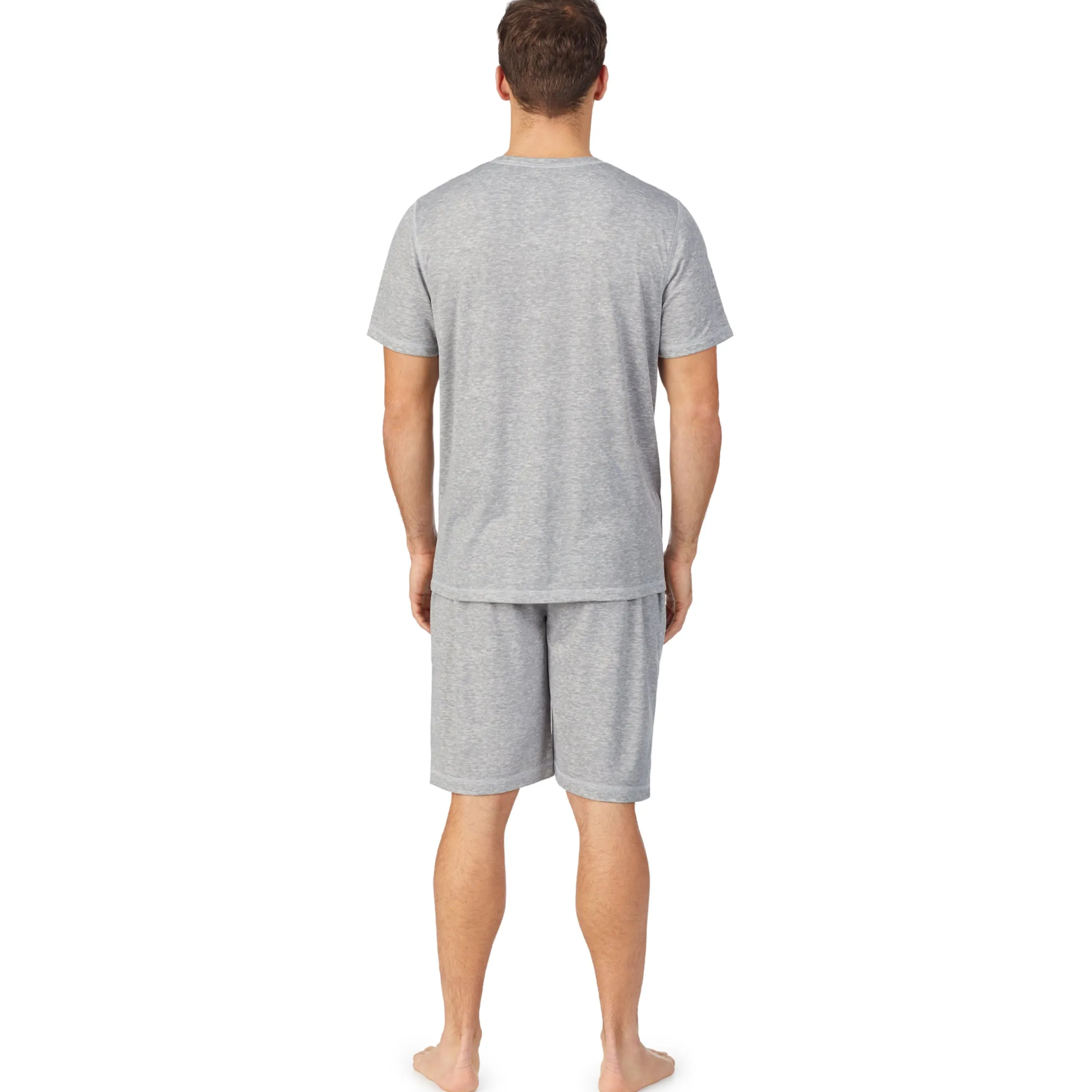 Discount Mens Far-Infrared Enhance Sleep Short Sleeve Henley Top Sleepwear|Tops