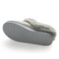 Discount Microsuede Clog Slipper with Sherpa Lining Women Slippers|Women's Accessories